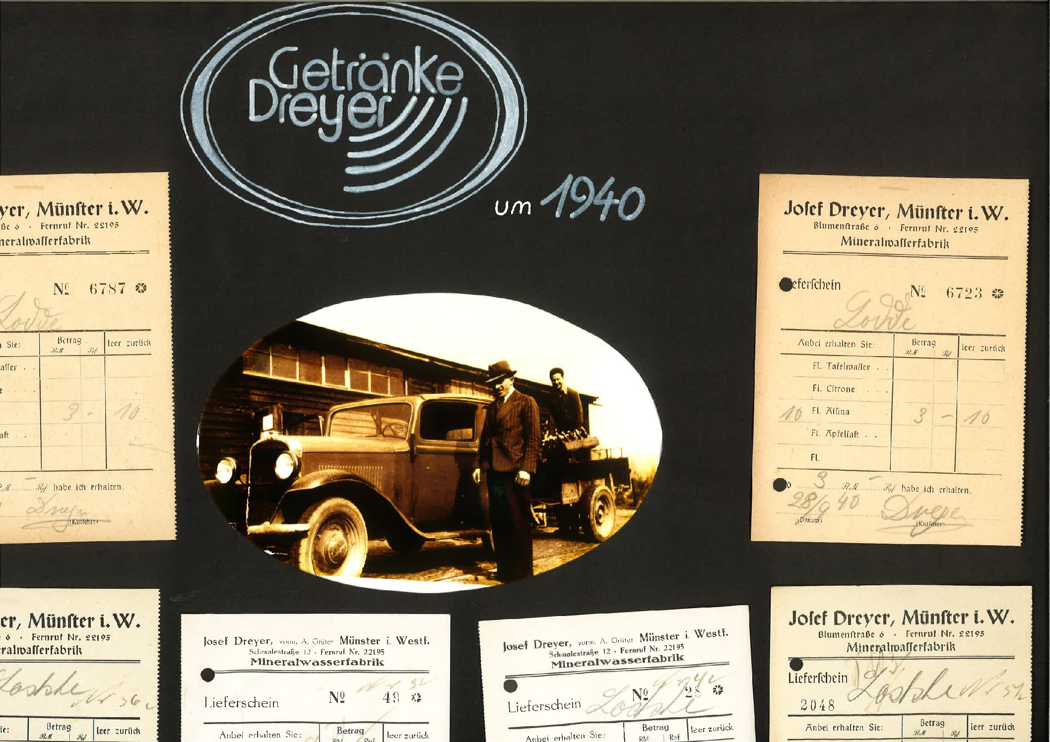 Historie Getränke Dreyer